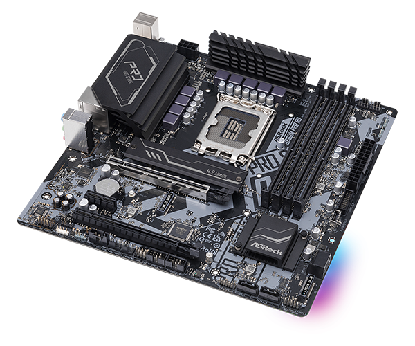 MAIN ASROCK B660M PRO RS ( LGA1700 / M-ATX / 4XDDR4 )
