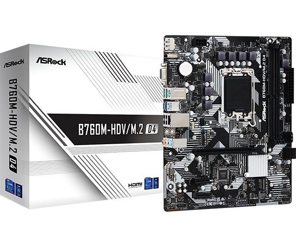 Main ASROCK B760M-HDV/M.2 D4