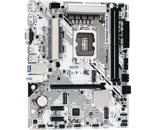 Main ASROCK B760M-HDV/M.2 D5