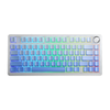 BÀN PHÍM CƠ AULA F75 GAMING PRO 3 MODE (trắng xanh dương gradient, Seiya/Star Vector Switch)