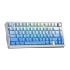 BÀN PHÍM CƠ AULA F75 GAMING PRO 3 MODE (trắng xanh dương gradient, Seiya/Star Vector Switch)