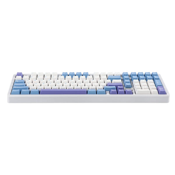BÀN PHÍM CƠ LEOBOG Hi98 GAMING (Phiên bản Xanh+trắng+tím/ Barbie switch)