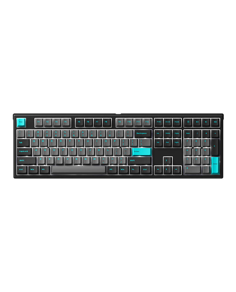 Bàn Phím Cơ AKKO MonsGeek MG108 Black & Cyan