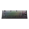 Bàn Phím Cơ Machenike K600E-B87W Wireless Tri Mode RGB Side Printed Grey Gr Silver Switch