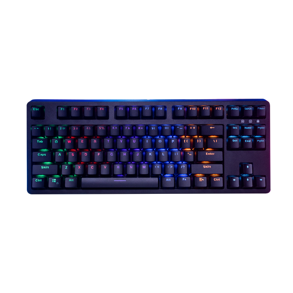 BÀN PHÍM CƠ E-DRA EK387 RAINBOW BROWN SWITCH