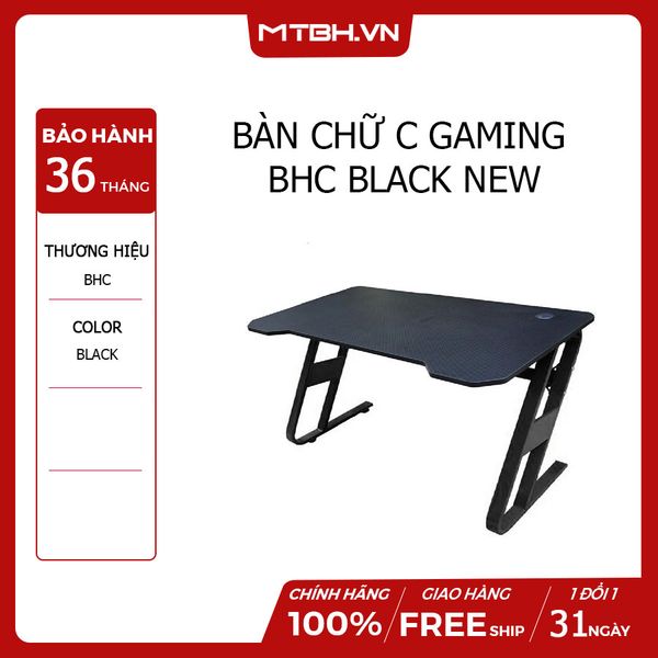 BÀN CHỮ C GAMING BHC BLACK NEW