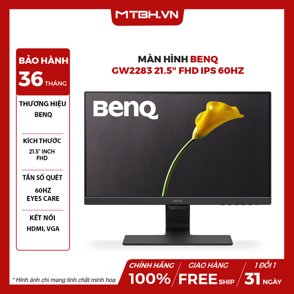 MÀN HÌNH LCD BENQ GW2283 21.5