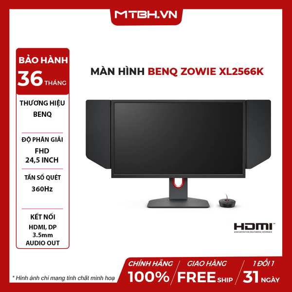 MÀN HÌNH BENQ ZOWIE XL2566K 24.5