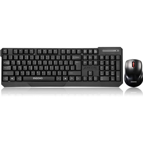 COMBO PHÍM+CHUỘT KHÔNG DÂY ENSOHO E-113CB NEW