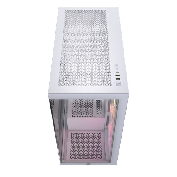 Case Corsair 3500X Mid-Tower White (No Fan)