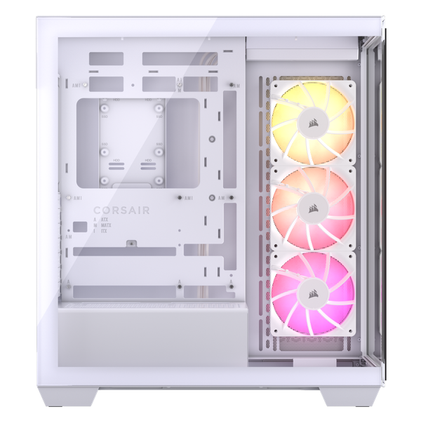 Case Corsair 3500X Mid-Tower White (No Fan)