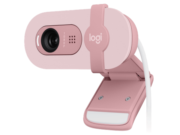 WEBCAM LOGITECH BRIO 100 Full HD 1080p - PINK