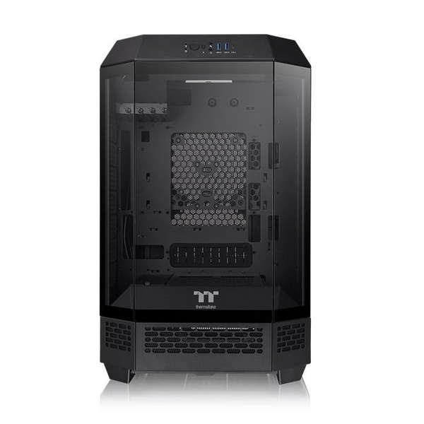 Case Thermaltake The Tower 300 Micro Tower Chassis Black 2 Fan ARGB