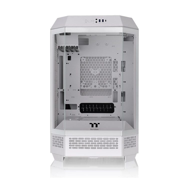 Case Thermaltake The Tower 300 Micro Tower Chassis White 2 Fan ARGB