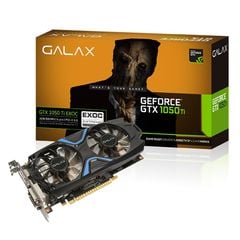 VGA Galax GTX 1050Ti EXOC BLACK 4GD5 new BH 12TH