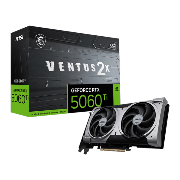 VGA MSI RTX 5060 Ti 16G VENTUS 2X OC PLUS