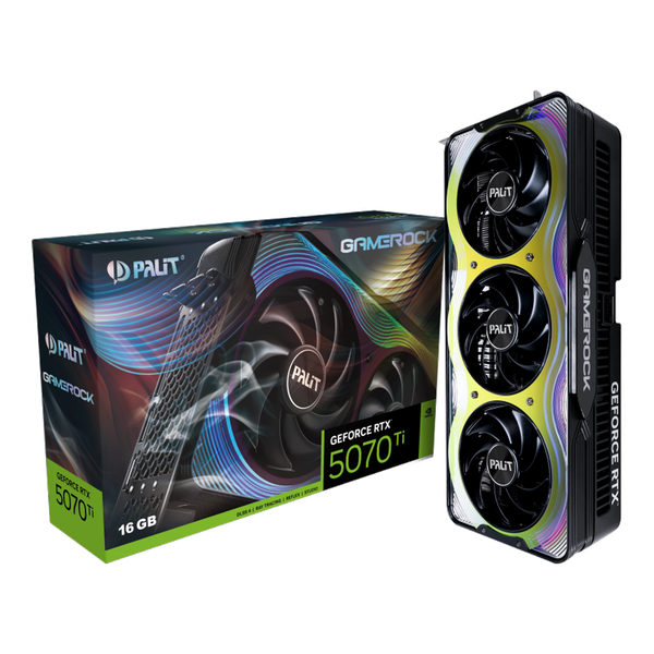 VGA Palit RTX 5070 Ti GameRock 16GB GDDR7