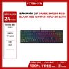 BÀN PHÍM CƠ DAREU EK1280 RGB BLACK RED SWITCH NEW BH 24TH