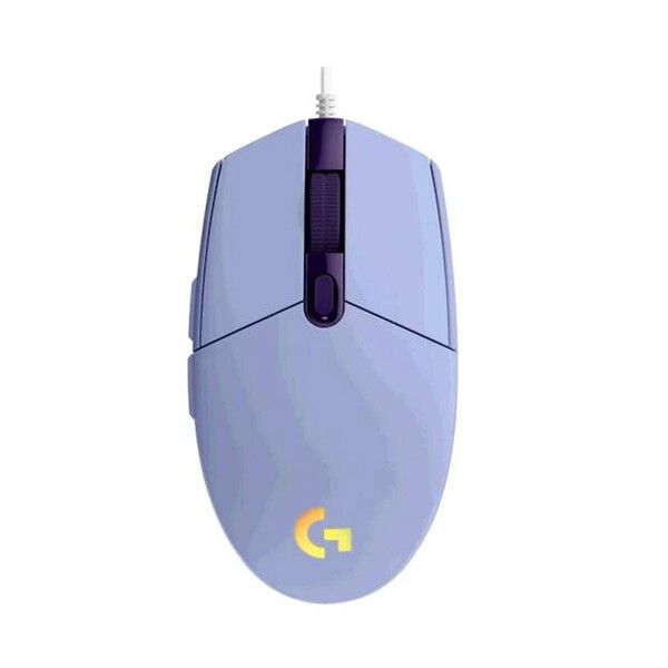 Chuột Logitech G203 Lightsync Wired Gaming Lilac