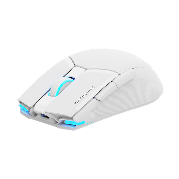 CHUỘT MACHENIKE M7 PRO DUAL MODE WHITE (CẢM BIẾN 3395, CÓ DÂY/ WIRELESS 2.4G)