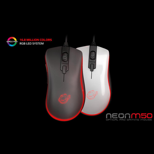CHUỘT Ozone Neon M50 RGB White NEW