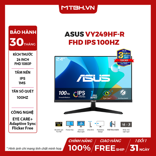 MÀN HÌNH LCD ASUS VY249HF-R 24