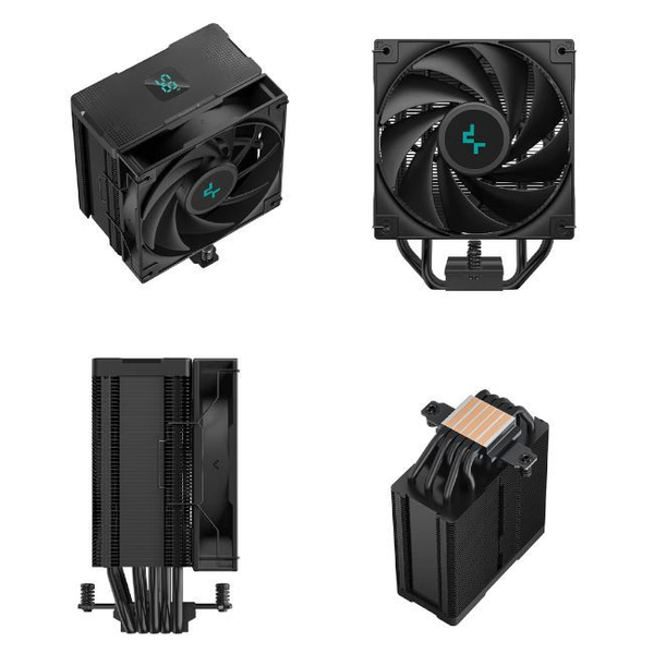 Tản Nhiệt Khí Deepcool Ag500 Digital Argb (Hiển Thị Nhiệt Độ)