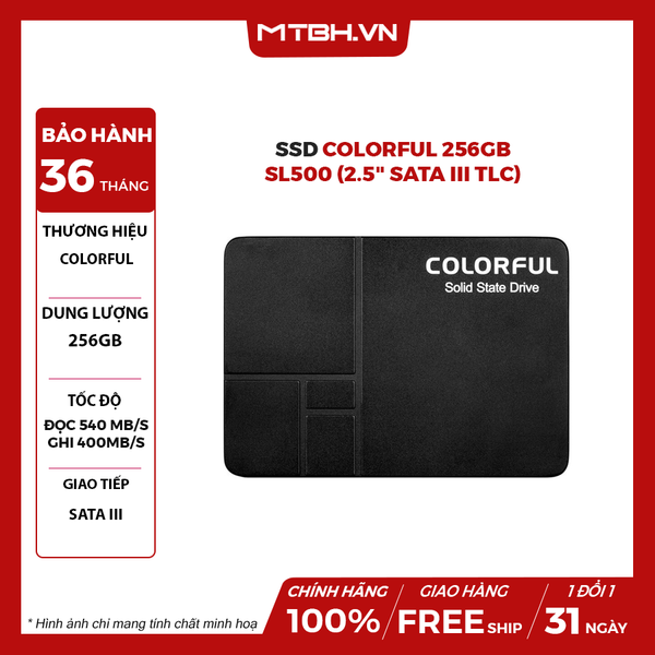 SSD Colorful 256GB SL500 (2.5
