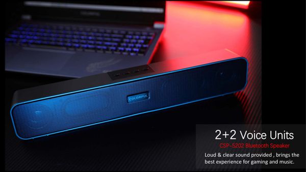 LOA COLORFUL SOUNDBAR CSP 5202 - BLUETOOTH SPEAKER