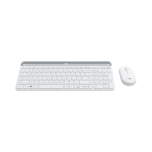 Combo Bàn Phím & Chuột Logitech MK470 USB (Slim Wireless) White