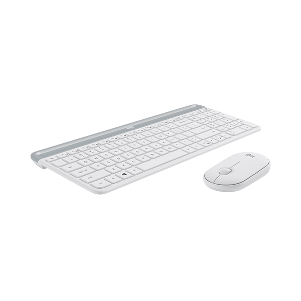 Combo Bàn Phím & Chuột Logitech MK470 USB (Slim Wireless) White
