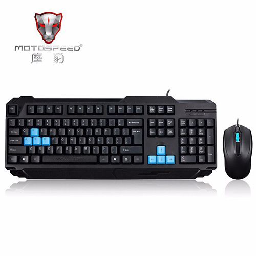 COMBO PHÍM+CHUỘT MOTOSPEED S51 ĐEN NEW BH 12TH