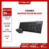 Combo Phím Chuột Rapoo X125S Văn Phòng Black