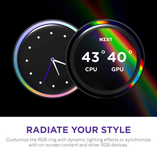 BỘ TẢN NHIỆT NƯỚC NZXT KRAKEN ELITE 420 RGB - V2 - WHITE - 420MM ( RL-KR42E-W2 )