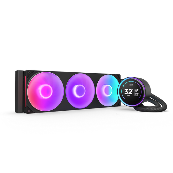 BỘ TẢN NHIỆT NƯỚC NZXT KRAKEN ELITE 420 RGB - V2 - BLACK - 420MM ( RL-KR42E-B2 )