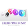 BỘ TẢN NHIỆT NƯỚC NZXT KRAKEN PLUS 360 RGB V2 WHITE - 360MM ( RL-KR360-W2 )