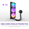 BỘ TẢN NHIỆT NƯỚC NZXT KRAKEN PLUS 360 RGB V2 BLACK - 360MM ( RL-KR360-B2 )