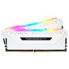 RAM DDR4 CORSAIR VENGEANCE PRO RGB 16GB (2x8) BUS 3200 C16 - WHITE EDITION