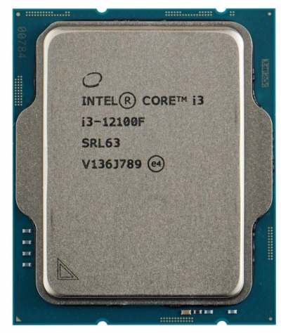 Cpu Intel Core i3 12100F (3.3GHz Turbo 4.3GHz / 4 Nhân 8 Luồng / LGA 1700) TRAY