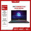 LAPTOP MSI CYBORG 15 AI A1VE 053VN INTEL CORE ULTRA 7 155H | RTX 4050 GDDR6 | 16GB RAM | 512GB SSD | 15.6