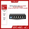SWITCH POE D-LINK DES-F1006P - TỐC ĐỘ 10/100MBPS - 6 PORT (4 PORT POE + 2 PORT UPLINK)