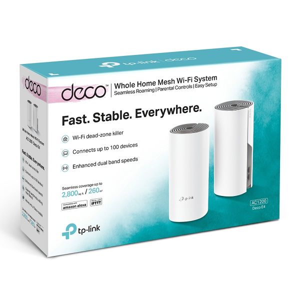 PHÁT WIFI MESH TP-LINK DECO E4 (2 PACK)