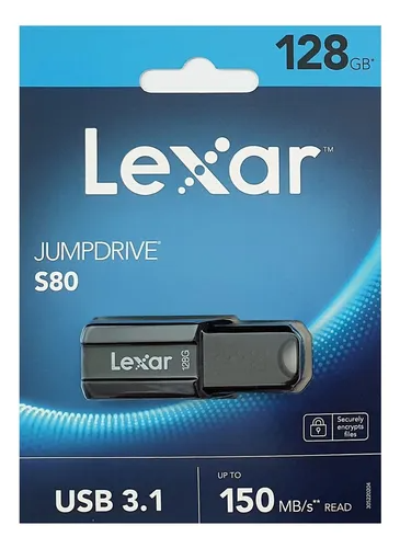 USB LEXAR JUMPDRIVE S80 128GB
