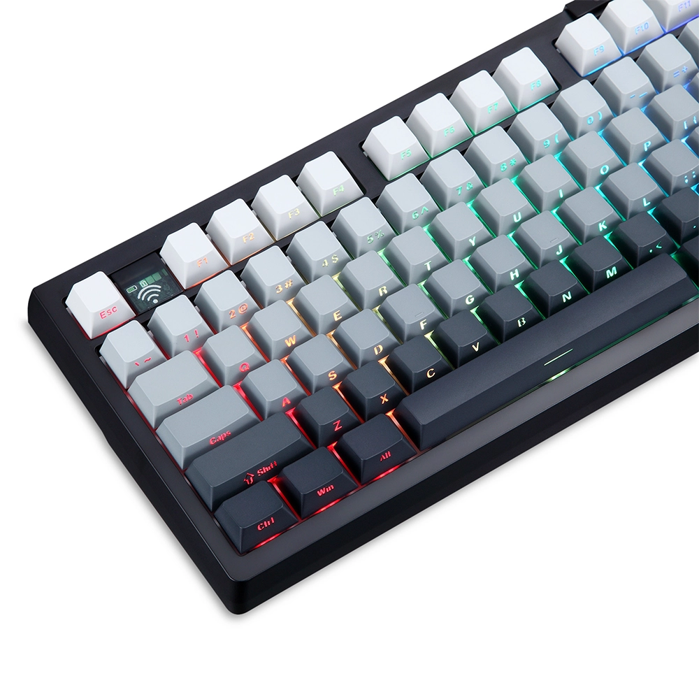 Bàn phím cơ Darmoshark TOP 98 Tri-mode RGB Black