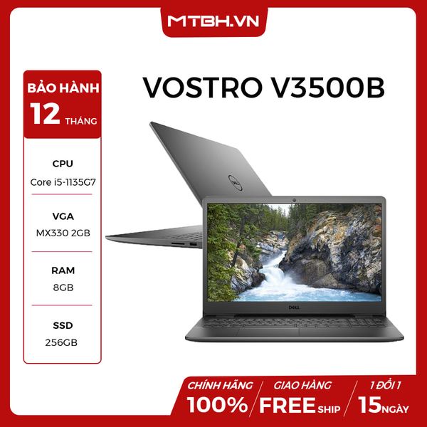 LAPTOP DELL VOSTRO V3500B CORE i5-1135G7 | NVIDIA MX330 2GB | 8GB RAM | 256GB SSD | 15.6