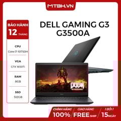 LAPTOP DELL GAMING G3 3500 G3500A i7-10750H | 8GB RAM | 512GB SSD | VGA GTX 1650Ti 4GB | 15.6