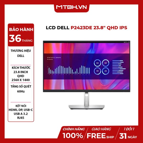 MÀN HÌNH LCD DELL P2423DE 23.8