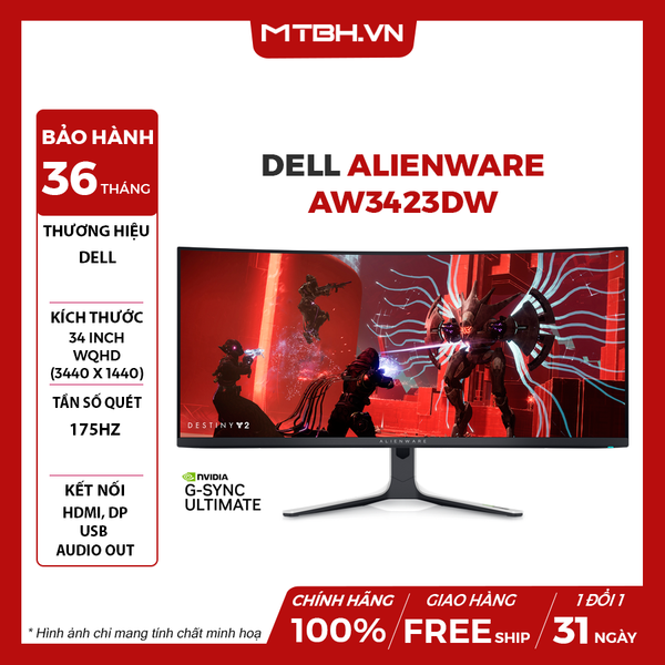 MÀN HÌNH LCD DELL ALIENWARE AW3423DW 34