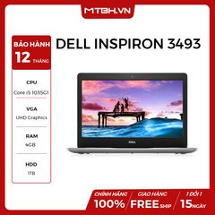 LAPTOP DELL INSPIRON 3493 N4I5136W i5 - 1035G1 | 4GB RAM | 1TB HDD | 14'' FHD | Window10 PSD
