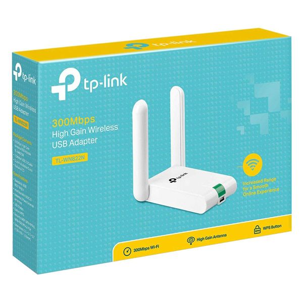 USB THU WIFI TP-LINK TL-WN822N 300 MBPS 2 ĂN TEN